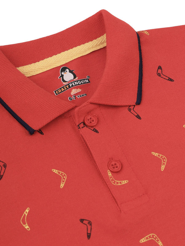 Boomerang Printed Polo