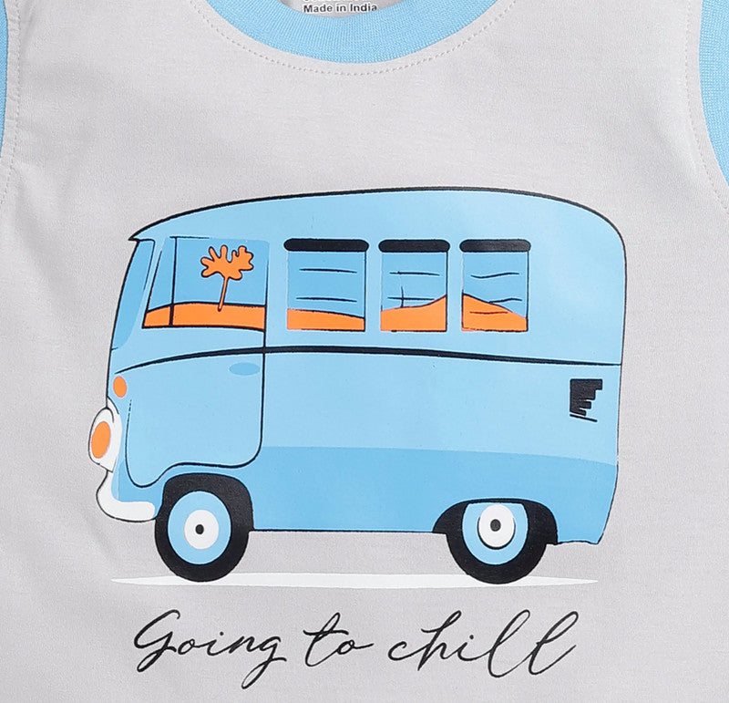 Bus Print T-shirt