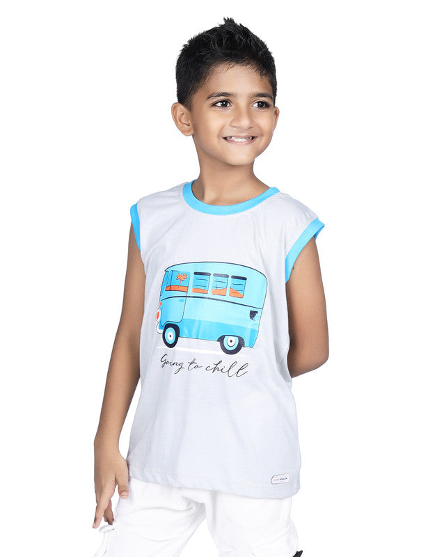 Bus Print T-shirt