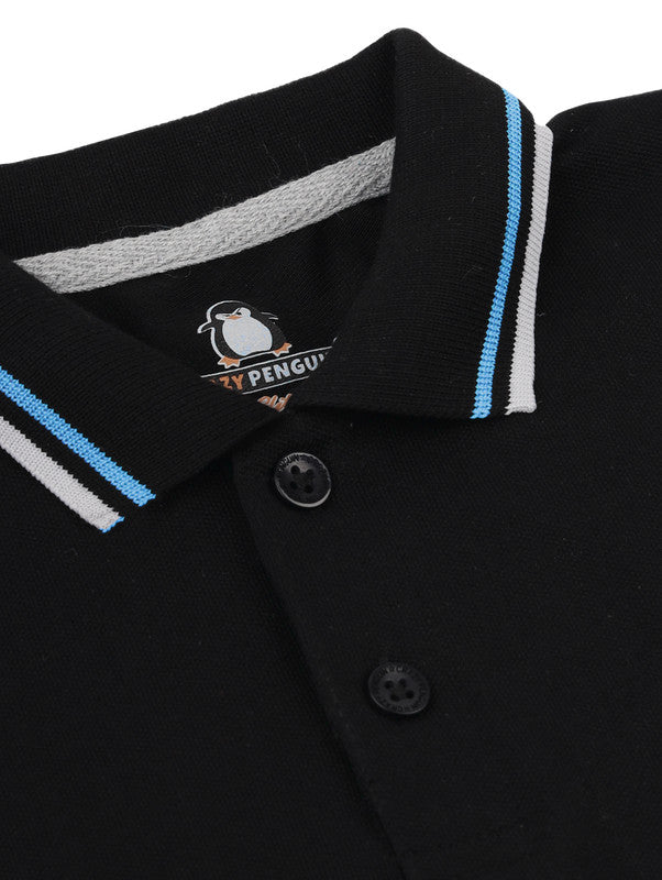 Fun Black Polo