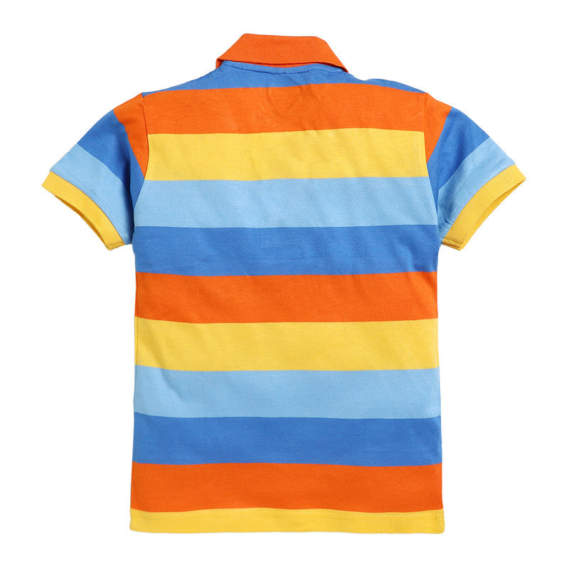 Cotton Stripes Polo
