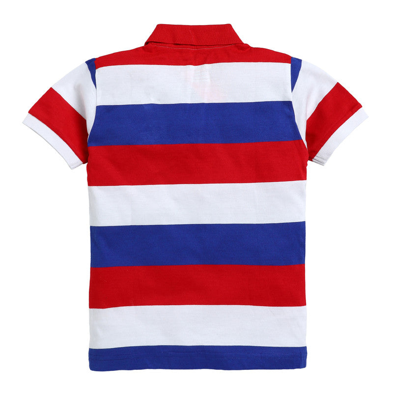 Cotton Stripes Polo