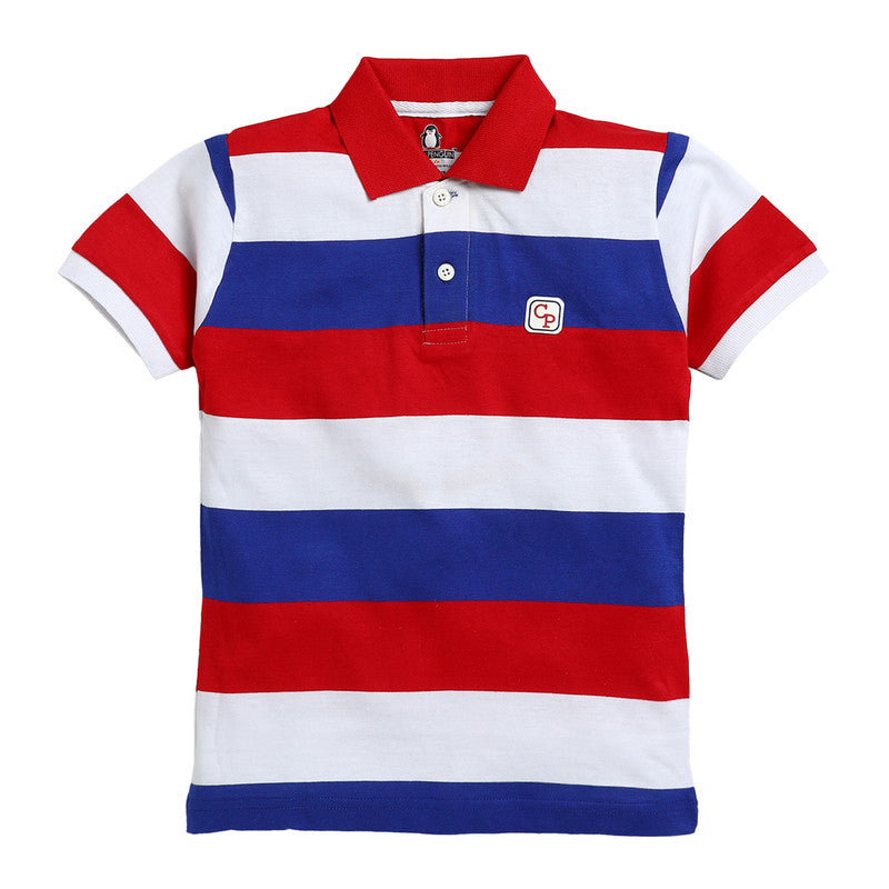 Cotton Stripes Polo