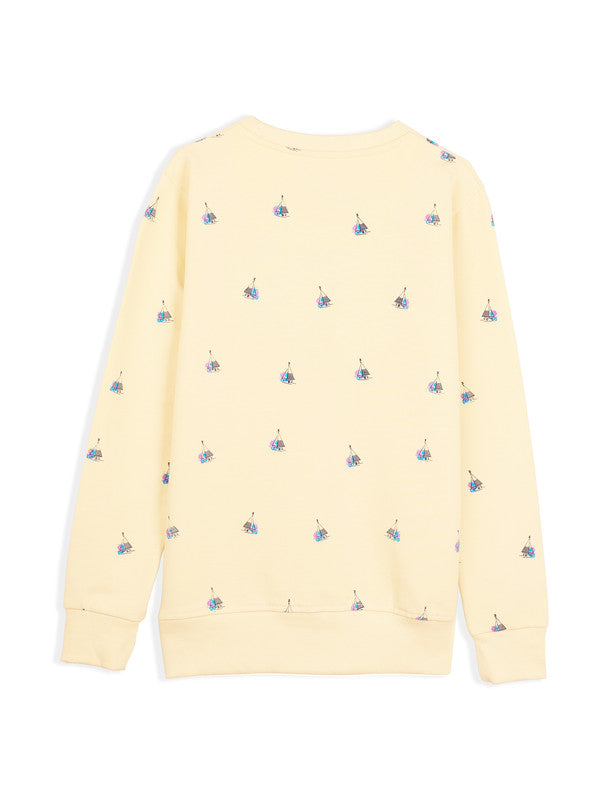 Yatch Print Sweatshirt