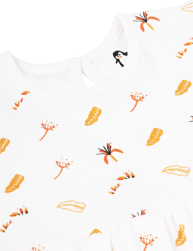 Printed Frock |Snow White