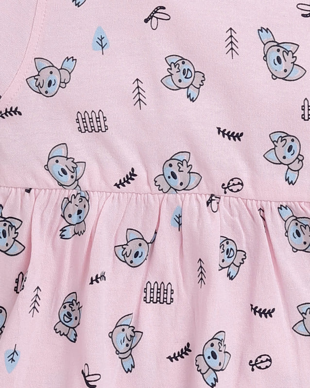 Joyful Prints Frock | Cherry Blossom