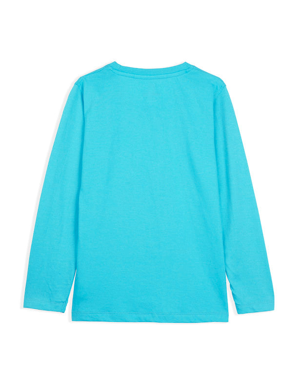 Pool Green Full Sleeve T-Shirt