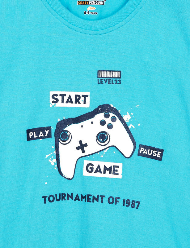 Pool Green Full Sleeve T-Shirt