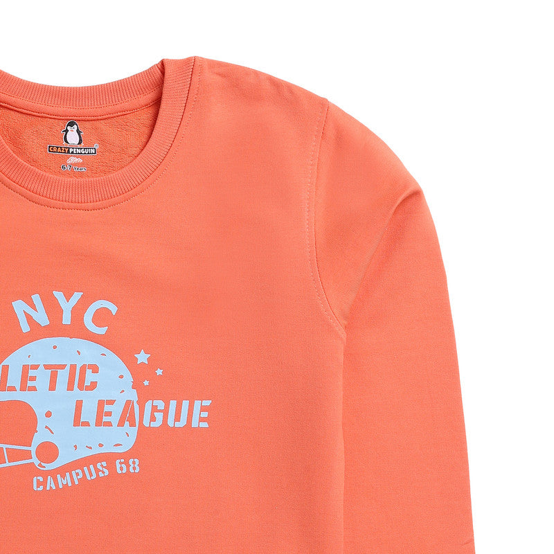Camellia Typography Sweatshirt