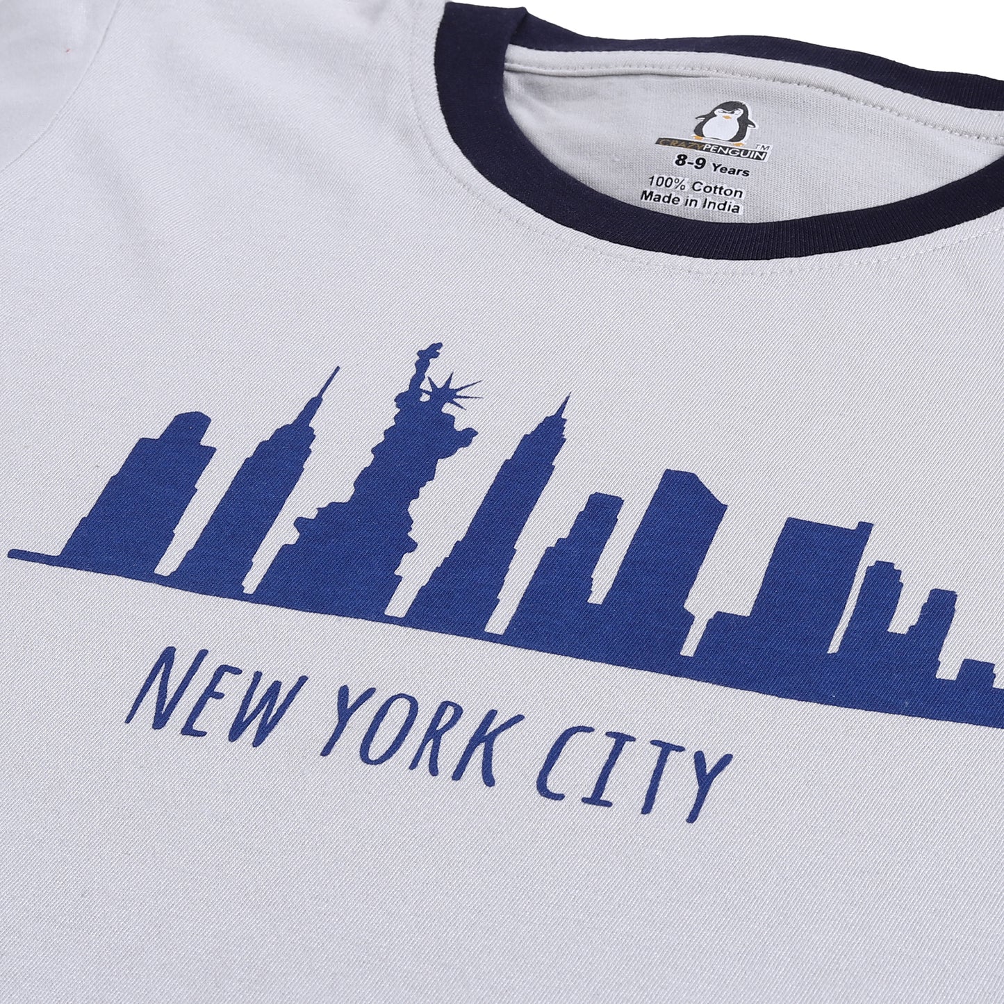 NY City Print Grey T-shirt