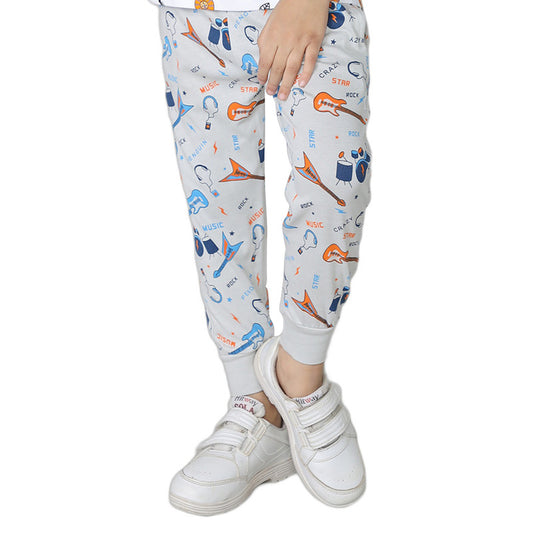 Printed Track Pant