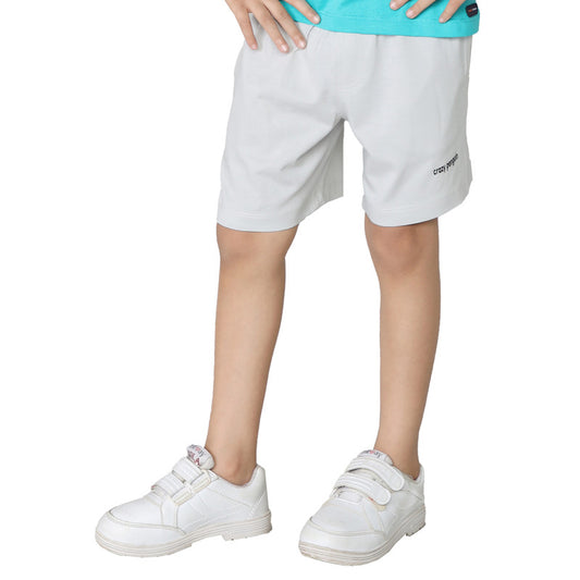 Boys Plain Shorts|Arctic Ice