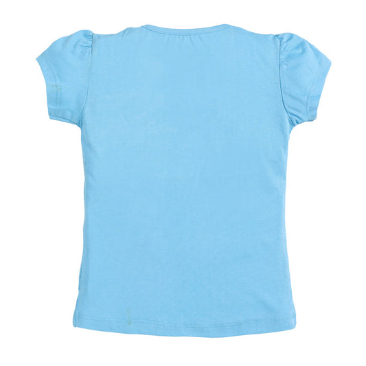 Paracute Half Sleeve Top | Sky Blue