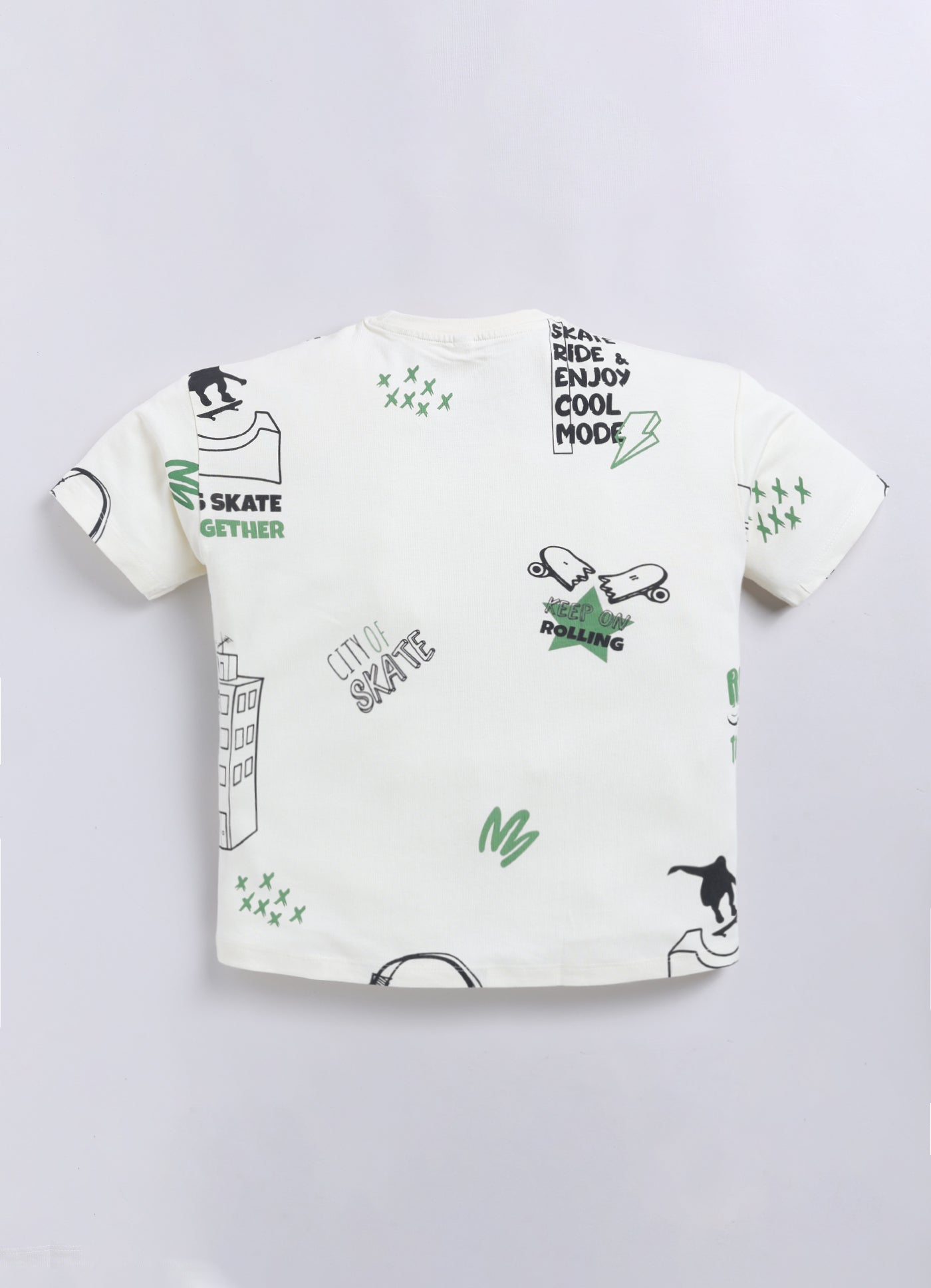 Printed T-shirt #207series DropShoulder
