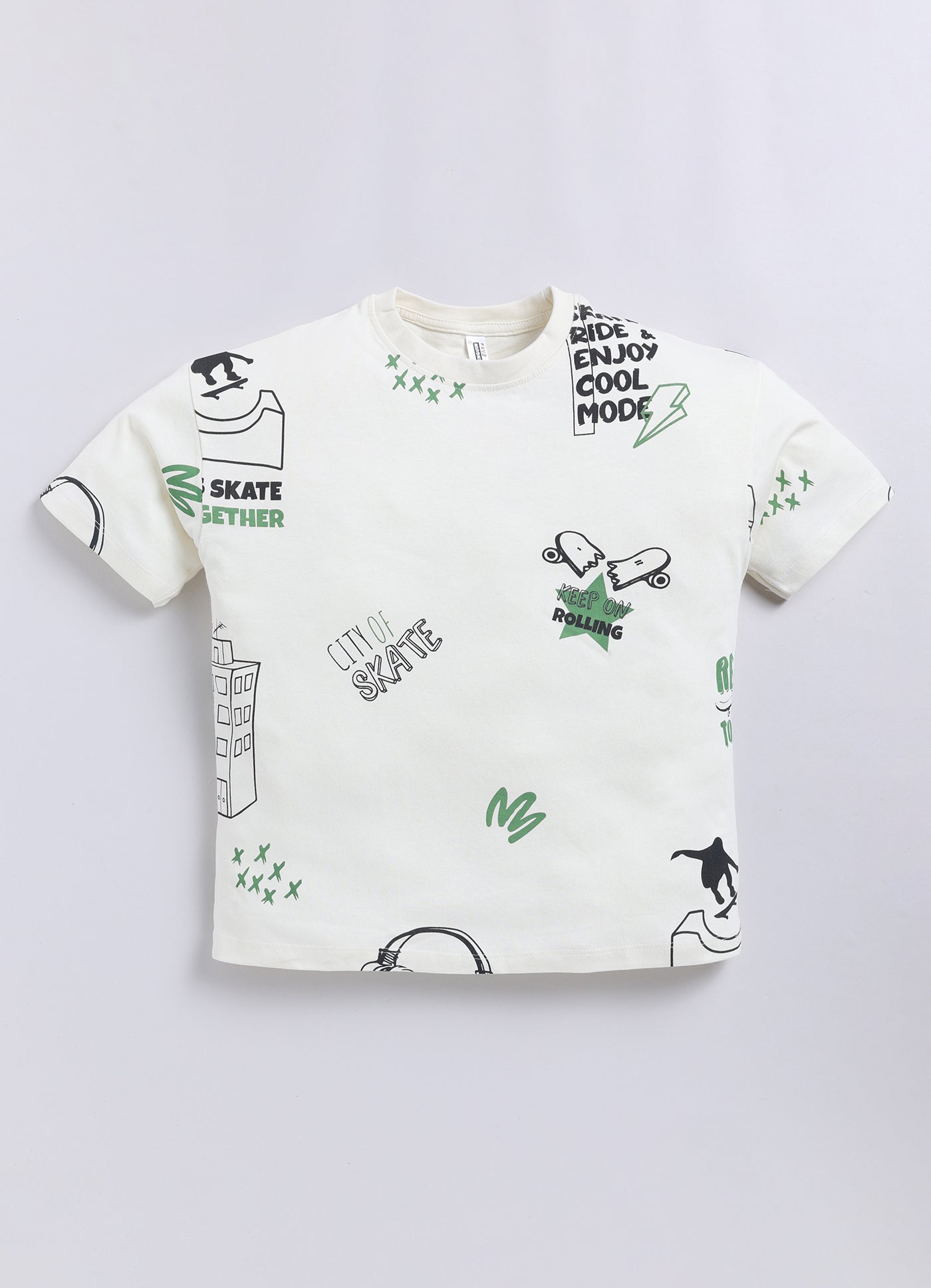 Printed T-shirt #207series DropShoulder