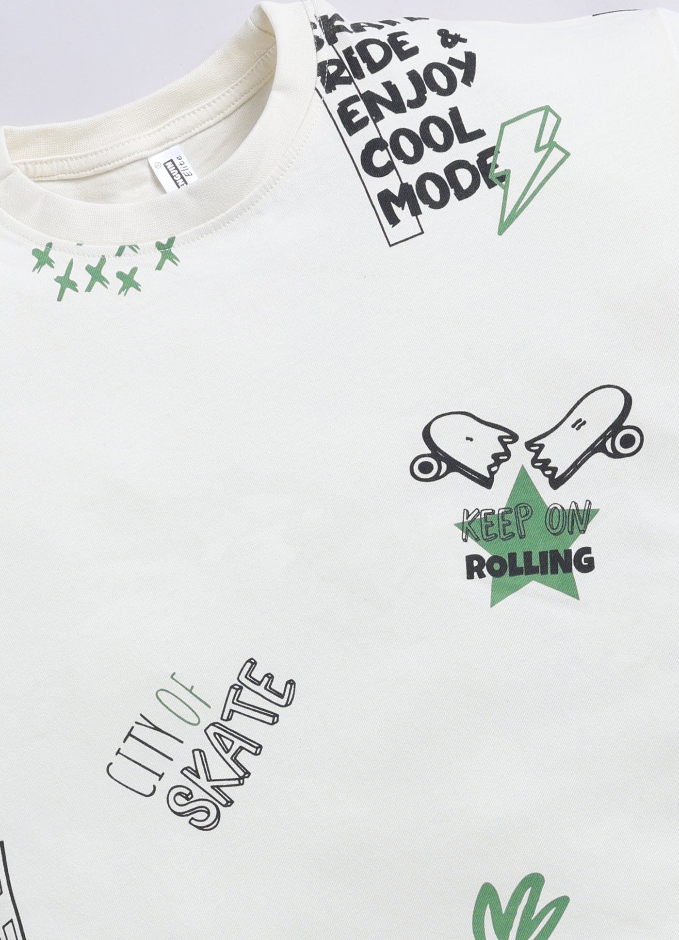 Printed T-shirt #207series DropShoulder