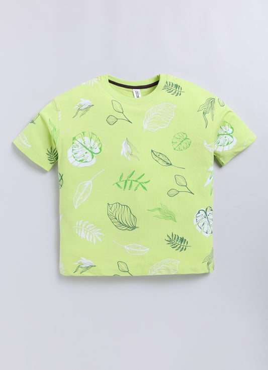 Printed T-shirt #207series DropShoulder