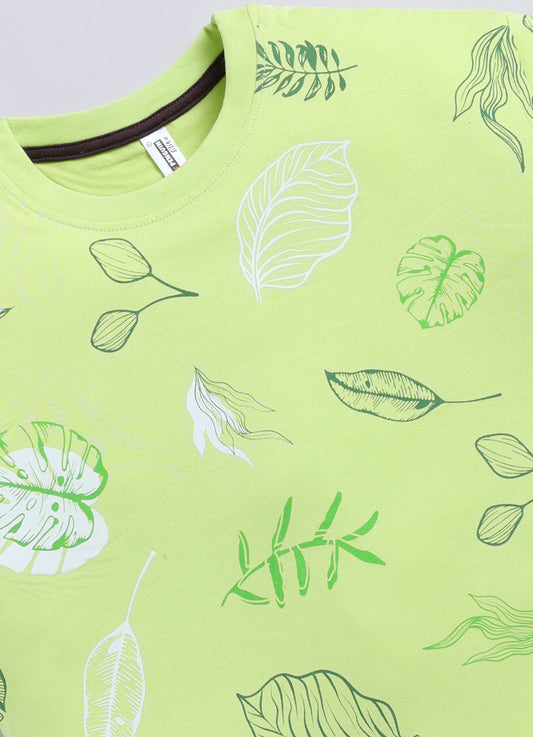Printed T-shirt #207series DropShoulder