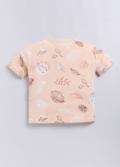 Printed T-shirt #207series DropShoulder