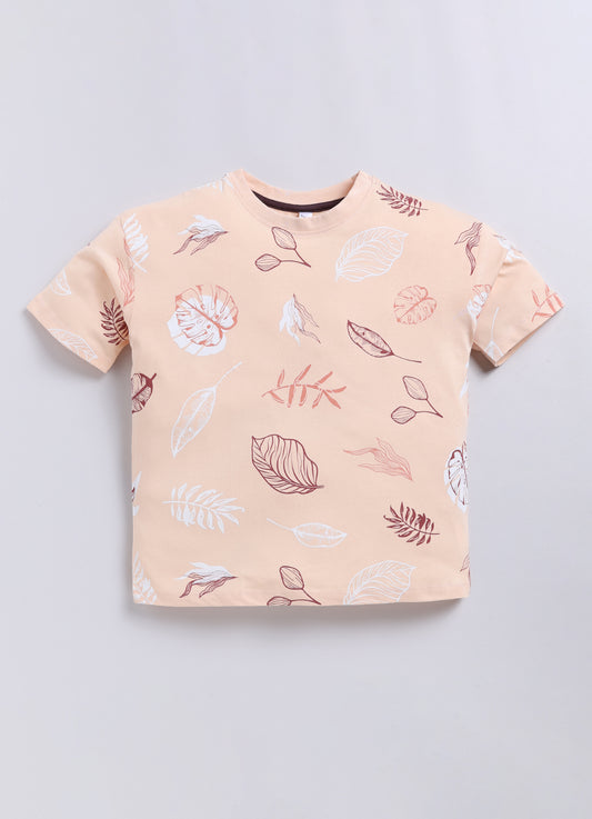 Printed T-shirt #207series DropShoulder