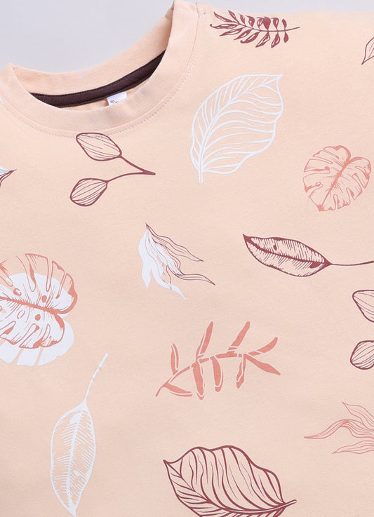 Printed T-shirt #207series DropShoulder