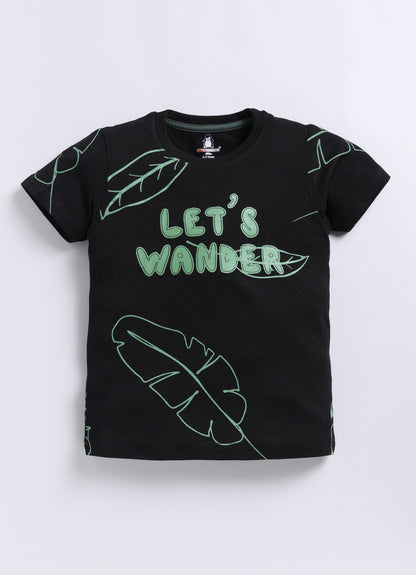Printed T-shirt #209series DropShoulder
