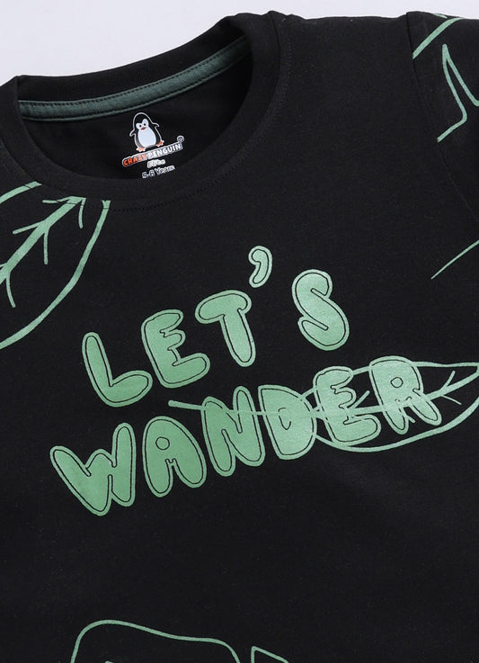 Printed T-shirt #209series DropShoulder