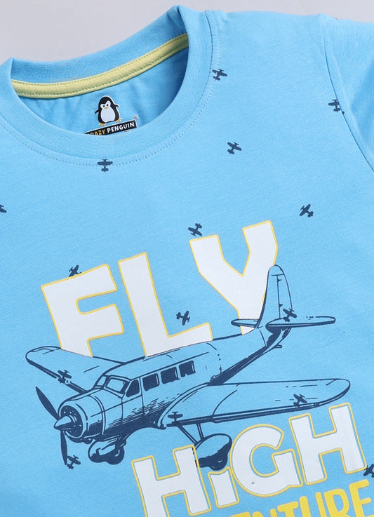 Printed T-shirt #209series DropShoulder