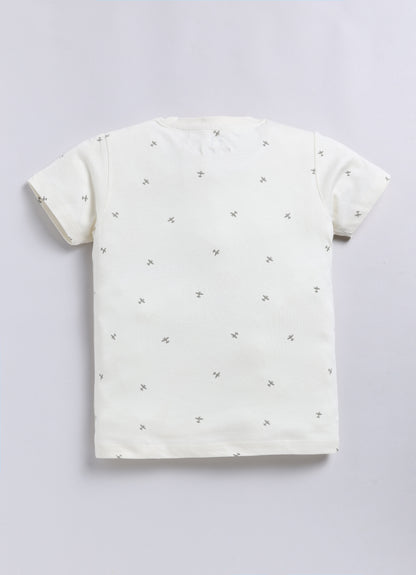 Printed T-shirt #209series DropShoulder