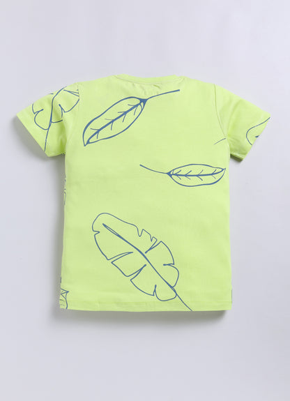 Printed T-shirt #209series DropShoulder