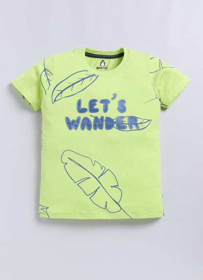 Printed T-shirt #209series DropShoulder