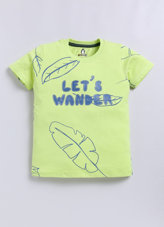 Printed T-shirt #209series DropShoulder