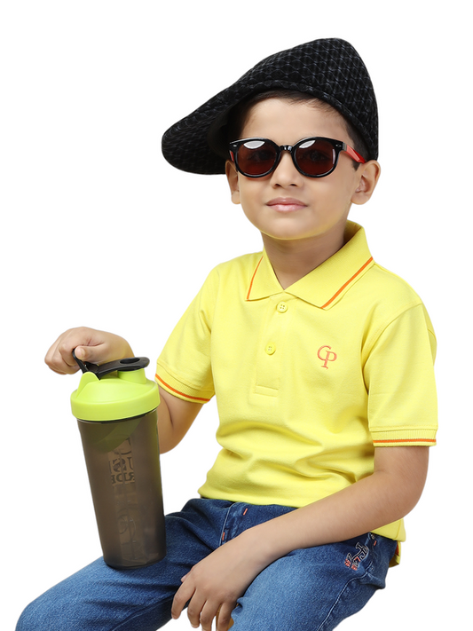 Fun Yellow Polo