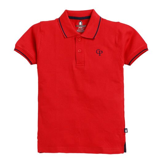 Fun Red Polo