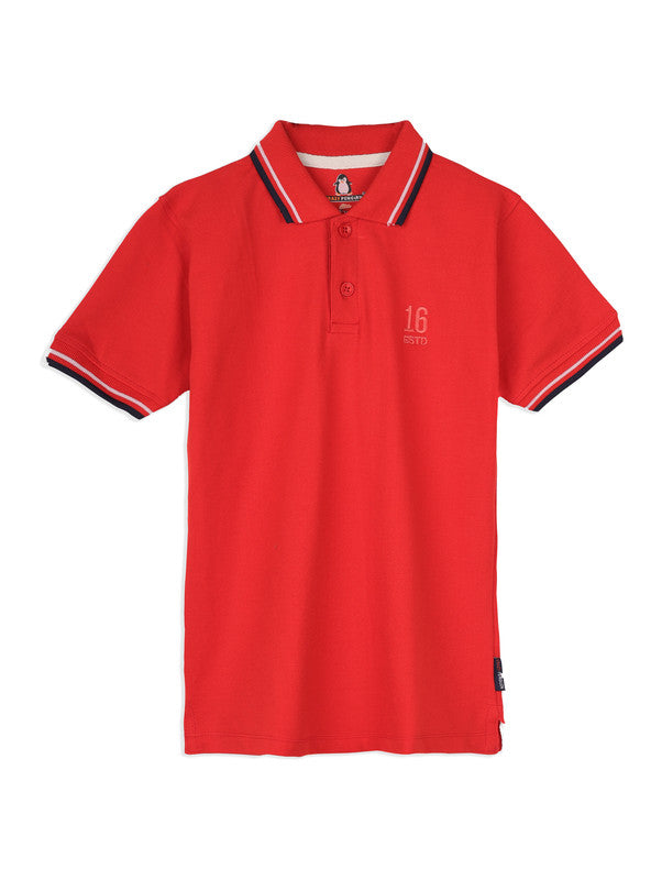 Fun Red Polo