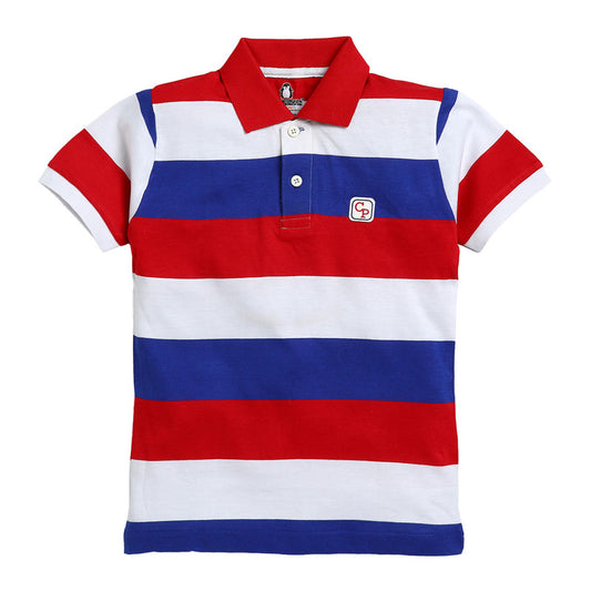 Cotton Stripes Polo
