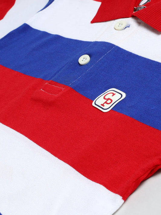 Cotton Stripes Polo