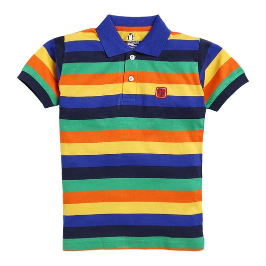 Cotton Stripes Polo