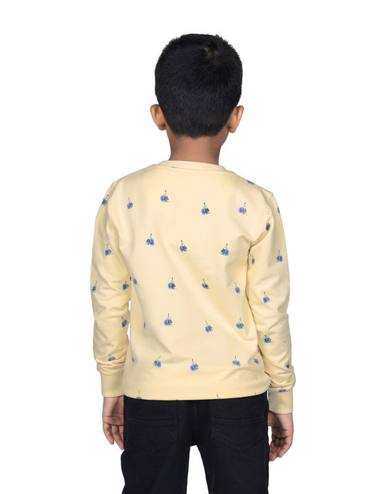 Yatch Print Sweatshirt