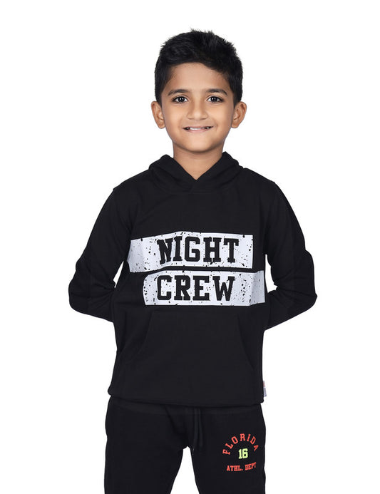 Black Night Crew Hoodie