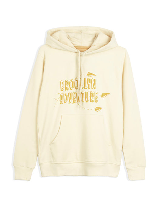 Typograhic Butter Hoodie