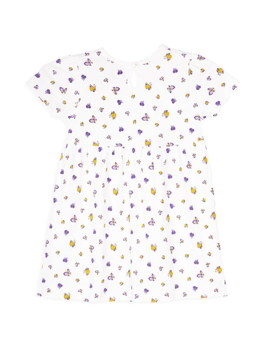 Butterfly Print Frock | Snow White