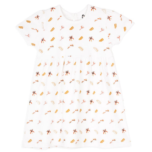 Printed Frock |Snow White
