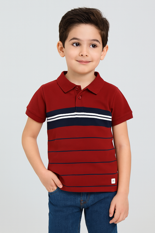 Striper Polo #1507series