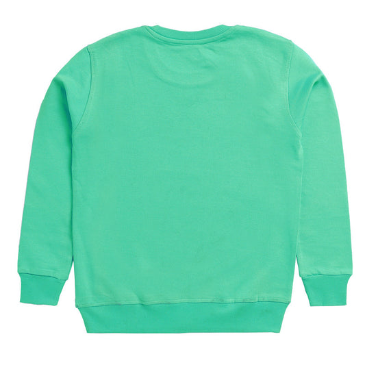 Ocean Green Typography Sweatshirt